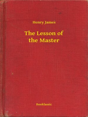 cover image of The Lesson of the Master